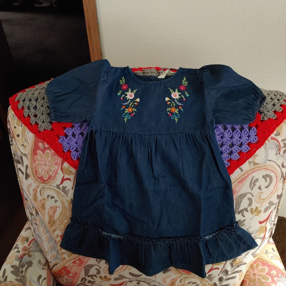 NWOT Beautiful Childs Denim Dress.